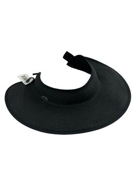 Callaway Women's Black Wide-Brim Packable Sun Visor